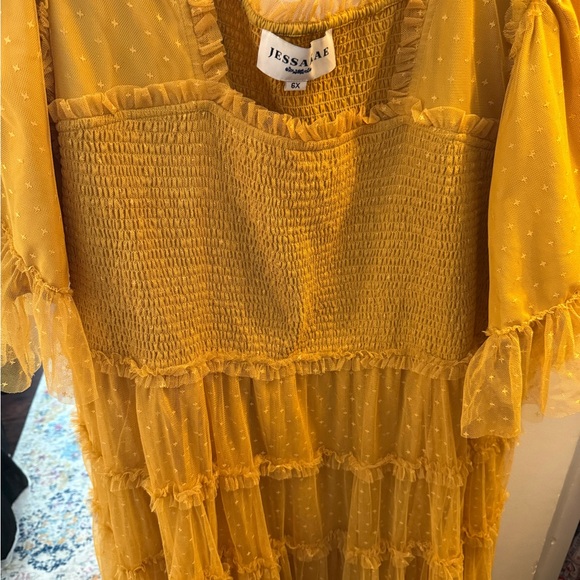 JessaKae Sunny Yellow Kids Dress - Picture 1 of 4